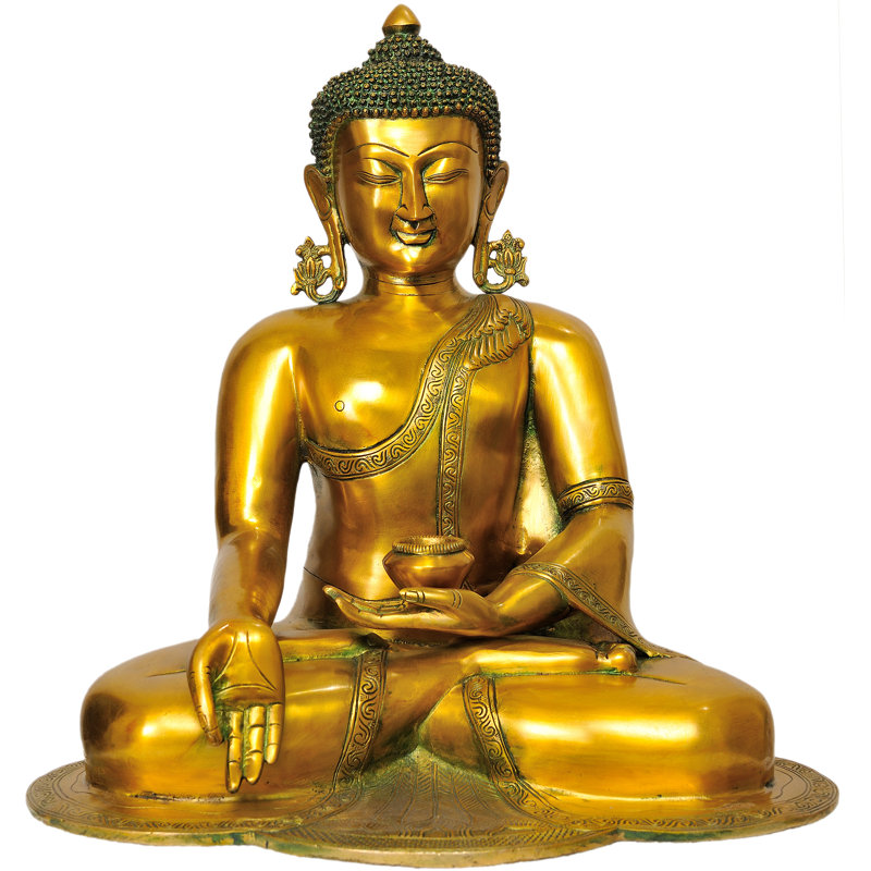 Figurine Lord Buddha in Jnana Mudra
