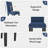 Fabric Upholstered Dining Chair with Silver Nailhead Trim-1270483258
