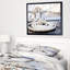 «White Nautical Mooring Rope», reproduction de photo sur toile-26695380