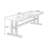 Black Rectangular Solid Wood writing desk-117867010