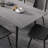 Gray Rectangular Rock Slab Dining Table-1053019689