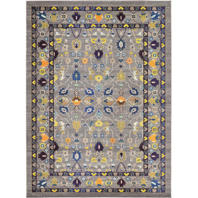 Tapis oriental gris Eddins