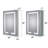 Livvia Recessed or Surface Mount Frameless LED Medicine Cabinet with Electrical Outlet and Anti-fog-20556301-122193050-95084962