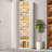 9-Tier 9-18 Pairs Plastic Stackable Shoe Storage Cabinet For Entryway Easy Assembly