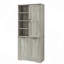 Armoire de rangement pour salle de bain avec portes et tiroirs, panier à linge inclinable, plusieurs espaces de rangement, style autoportant, tablette ouverte, tablette réglable-397538954