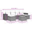 Vidaxl Garden Sofa Set Beige