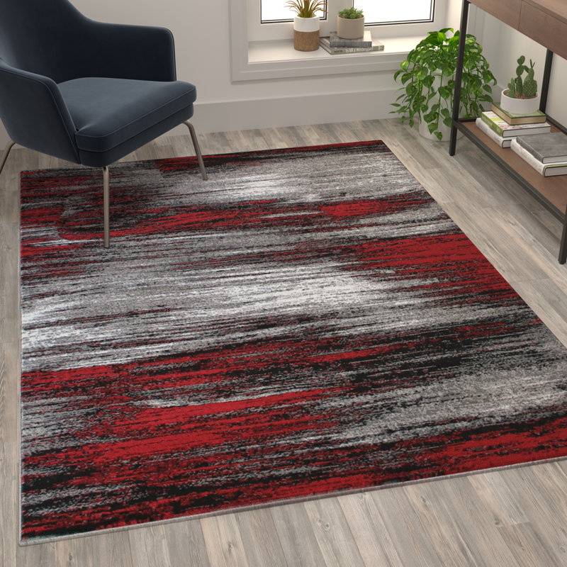 Tapis décoratif Alexavior, Rectangle 5 pi x 7 pi