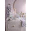 Sterling Check Glass Vanity Tray