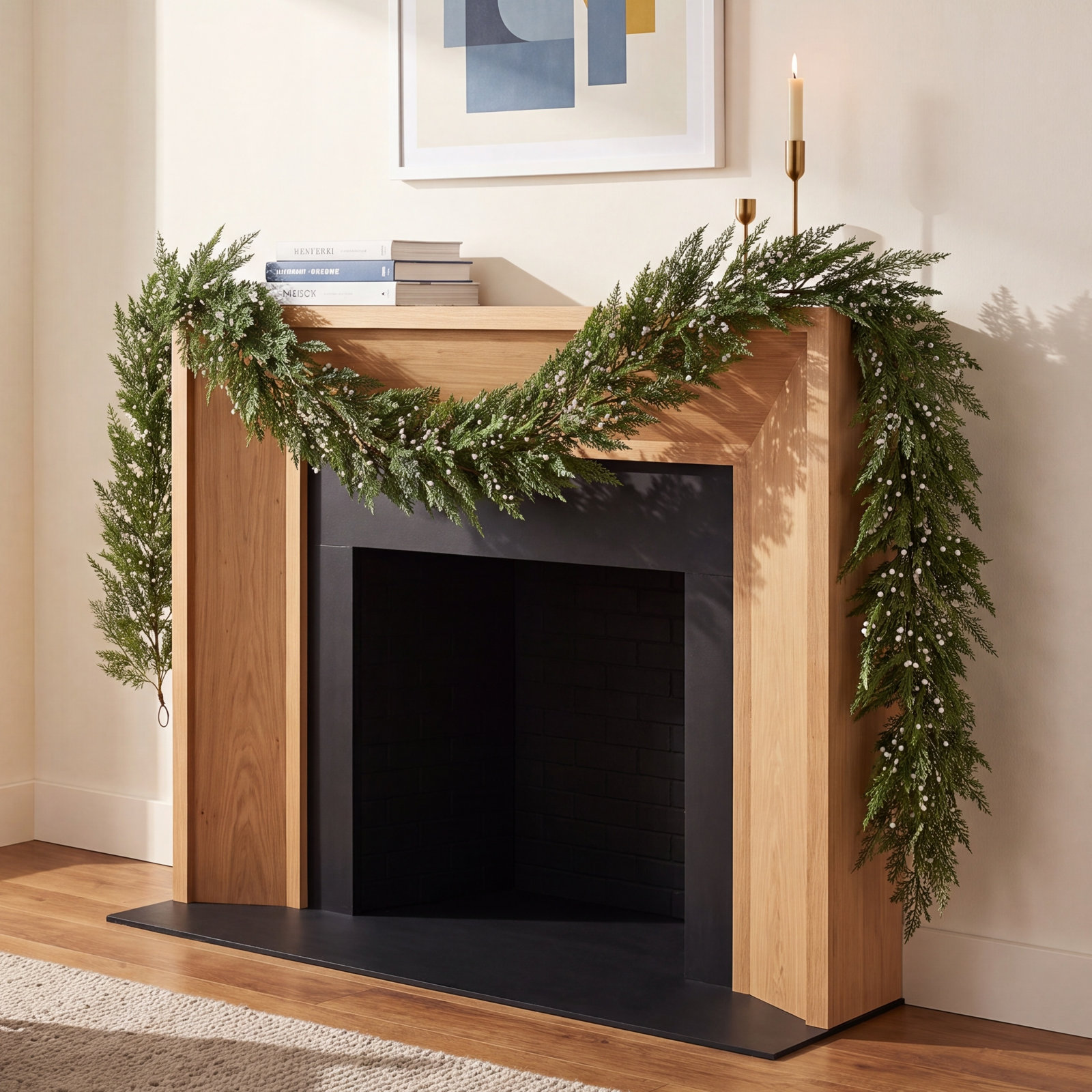 120" Juniper Cedar Christmas Garland