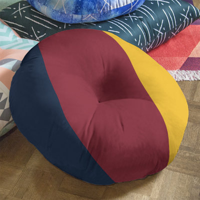 Striped Reversible Throw Pillow