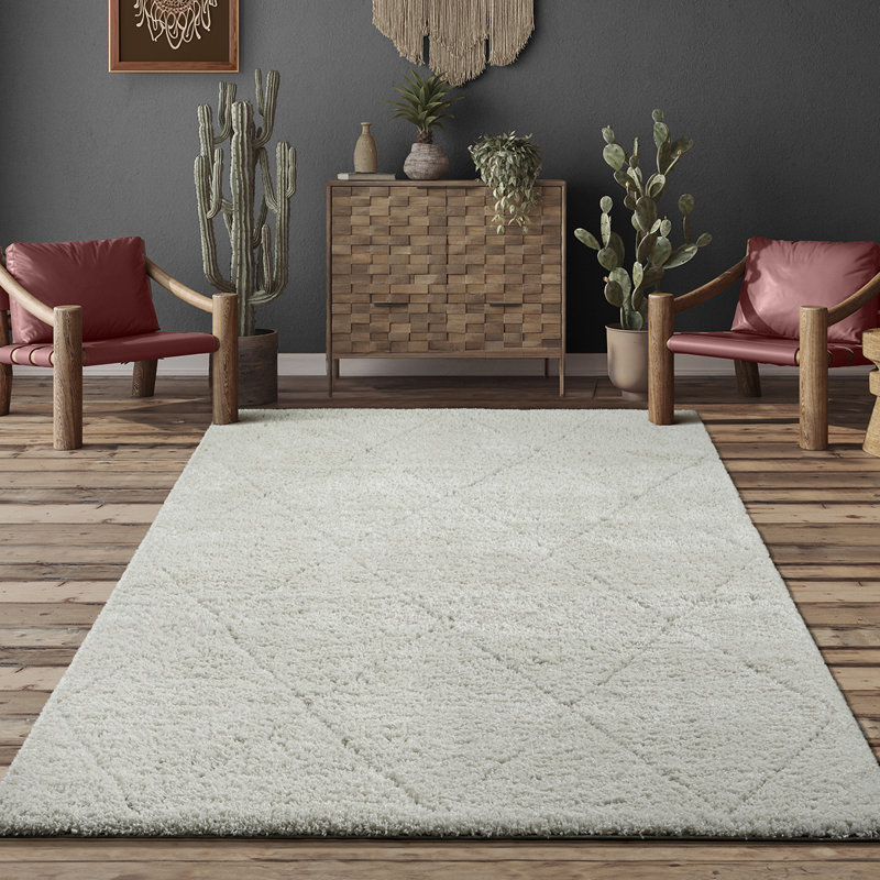 Taneesha Geometric Area Rug, Rectangle 80 x 150 cm