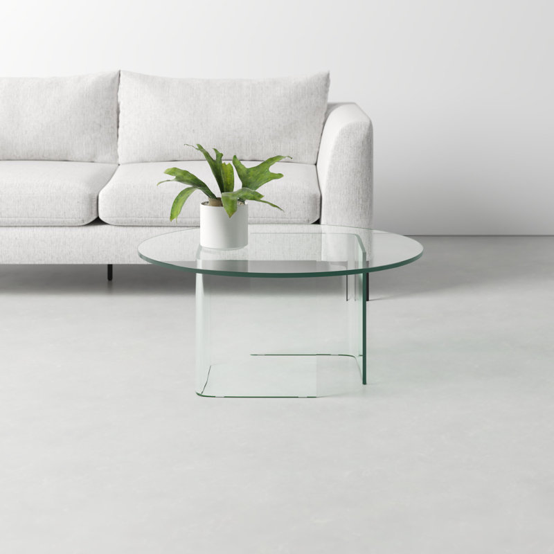 Arnault Glass Single Coffee Table