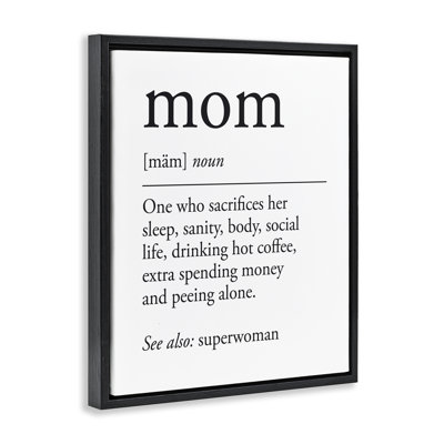 Cadre flottant Mom, définition et amour