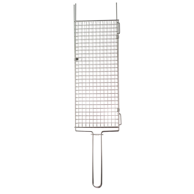 Tramontina Stainless Steel Grill Basket with Long Handle