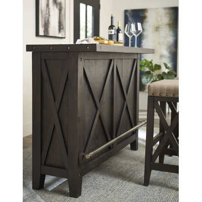 Bar avec rangement pour le vin Kilby