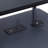 Metal Base Computer Desk with Power Outlet-1566538580-1566538579