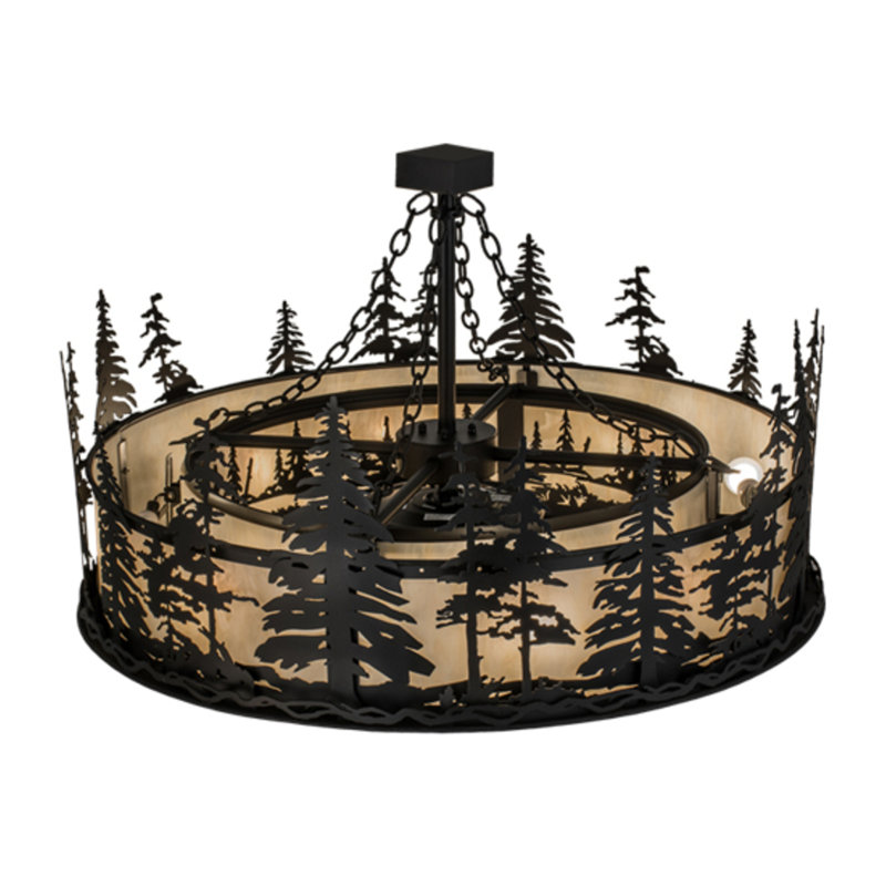 Tall Pines Downrod Ceiling Fan