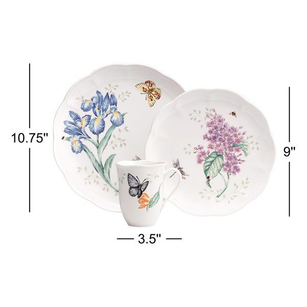 Lenox Butterfly Meadow 18-Piece Dinnerware Set: Elegant Dining 3 Lenox Butterfly Meadow 18-Piece Dinnerware Set: Elegant Dining