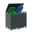 Bilbao Metal Double Bin Store-123412486