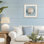 «Whispers Of The Shore», reproduction sous verre encadrée, design par Eli Jones