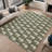 Machine Washable Indoor/Outdoor Lipman ACN2416 Geometric Rug-830458373