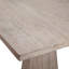 Jansen 96-Inch Rectangular Light Wash Reclaimed Pine Double Pedestal Dining Table