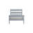 Twin Size Grey Bed With Headboard And , Solid Rubber Wood, Storage - Optimized, Stylish Cozy Optimized Design,-1020805410