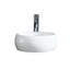 Lavabo de salle de bain circulaire en céramique pour bateau Modern