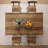 55" Farmhouse Kitchen Island with Storage Shelves, Freestanding Island Table Prep Station for Kitchen
