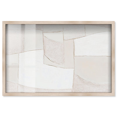 «Veiled Calm Shadowbox Print», art mural tendance par Art Remedy