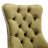 Velvet Upholstered Dining Chair with Wood Legs Nailhead Trim-248467834-248467781