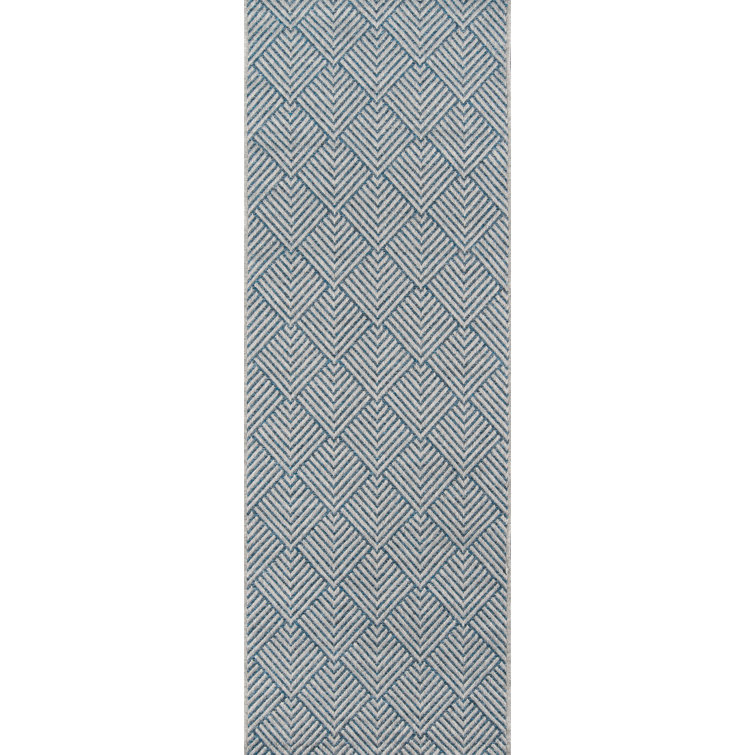 Chuong Geometric Indoor / Outdoor Rug