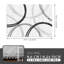 Tapis lavable à la machine Modern Wave Curve-1418047618