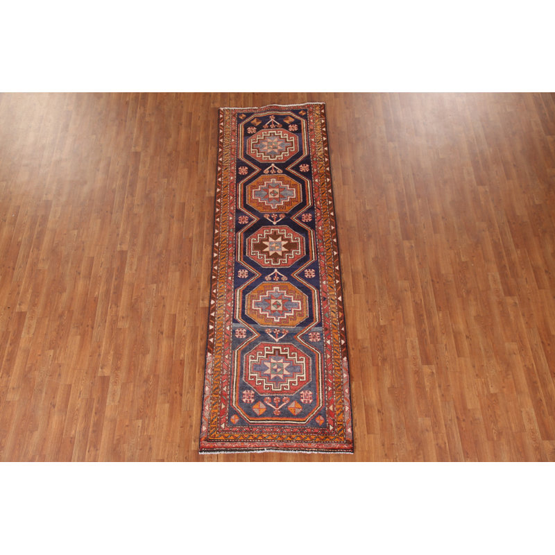 Tapis de couloir bleu marine 3 x 10