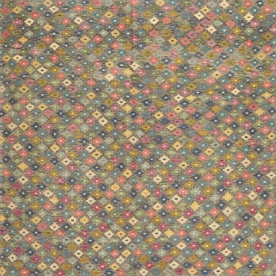 Tapis abstrait gris / orange