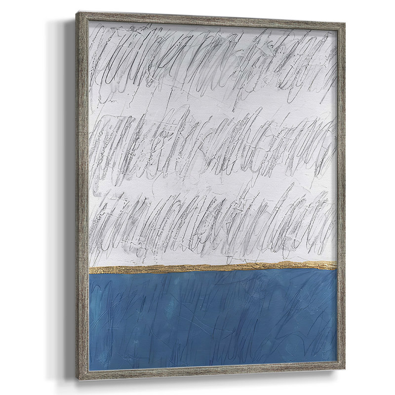 Chroma Tract II Framed Print - Solid Wood, 11" H x 9" W