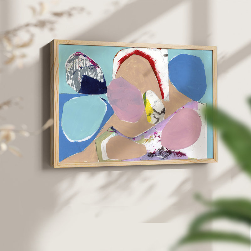 Color Trend I - Impression encadrée - Restickable, Naturel, H 16 po x l 20 po