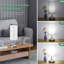 Lampe de table en métal Illman