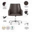Ensemble de bureau et de chaise en L Shelonda-387996669
