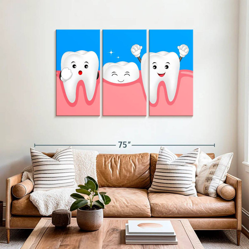 Caricature d'Alcaraz New Tooth, H 36 po x l 57 po