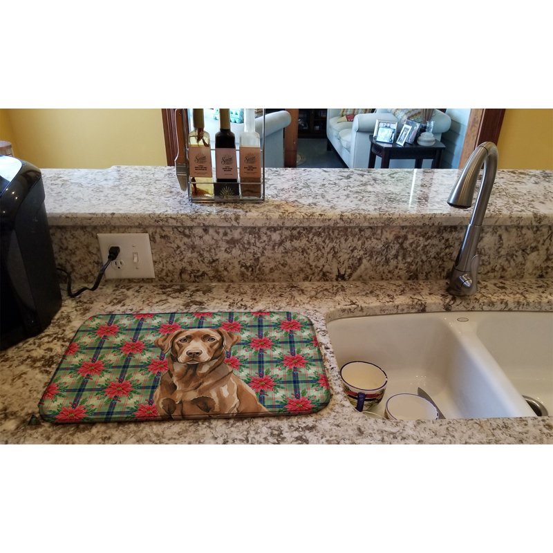 Tapis de séchage chocolat Labrador Retriever, Chocolat