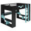 Lit mezzanine avec bureau Kovae-126554001