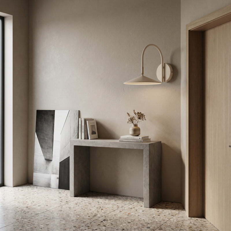 Applique murale Bourton, Beige mat