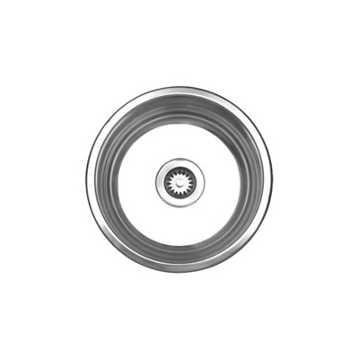 Noah's 17.75'' L Drop-In Single Bowl Stainless Steel Kitchen Sink