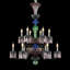 Noir 12-Light Chandelier