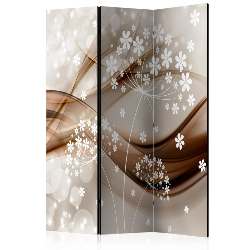Ormond 172cm H Solid Wood Folding Room Divider, 3