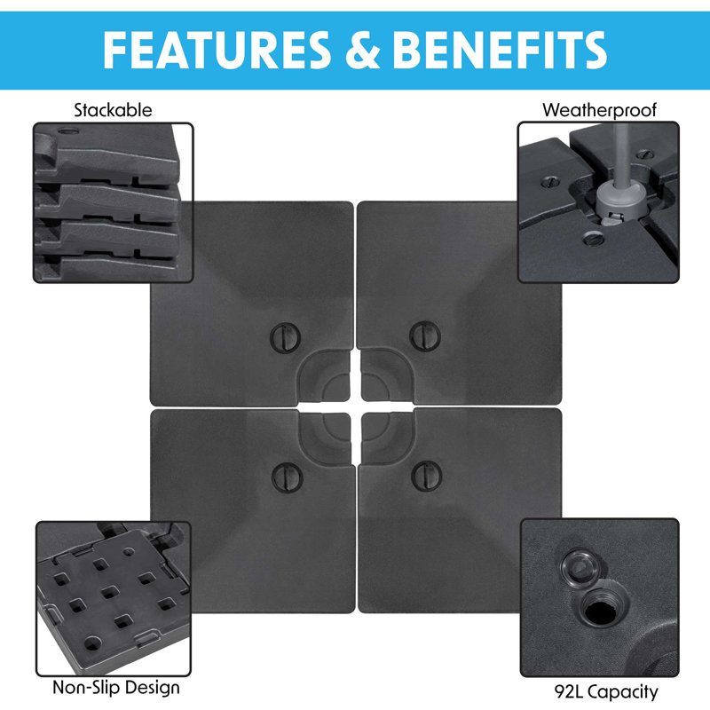 Breshonna Plastic Umbrella Base
