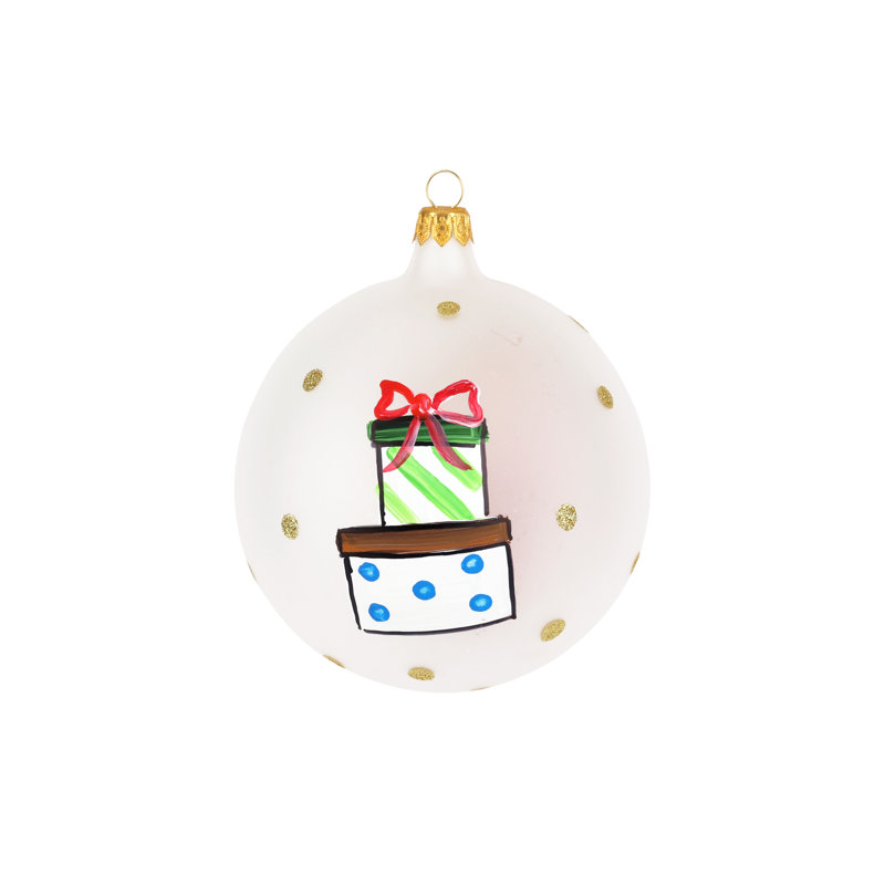 Ornement en forme de boule Old St. Nick VIETRI
