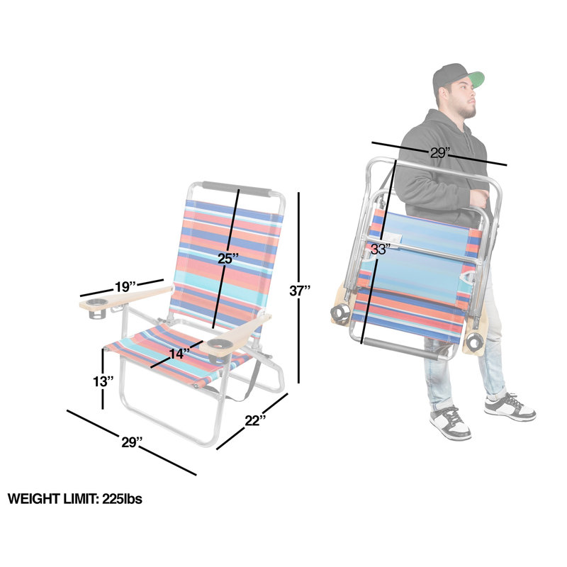 Monisola Folding Camping Chair
