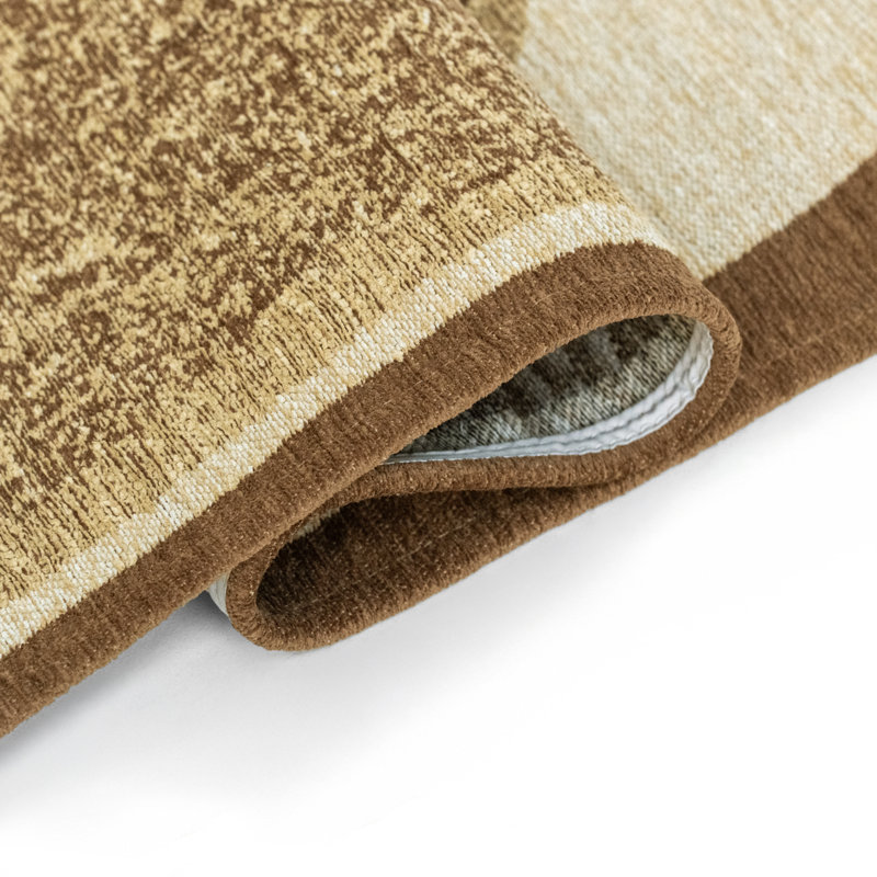 Jacquard Recycled P.E.T Rug, Brown, Rectangle 170 x 240 cm